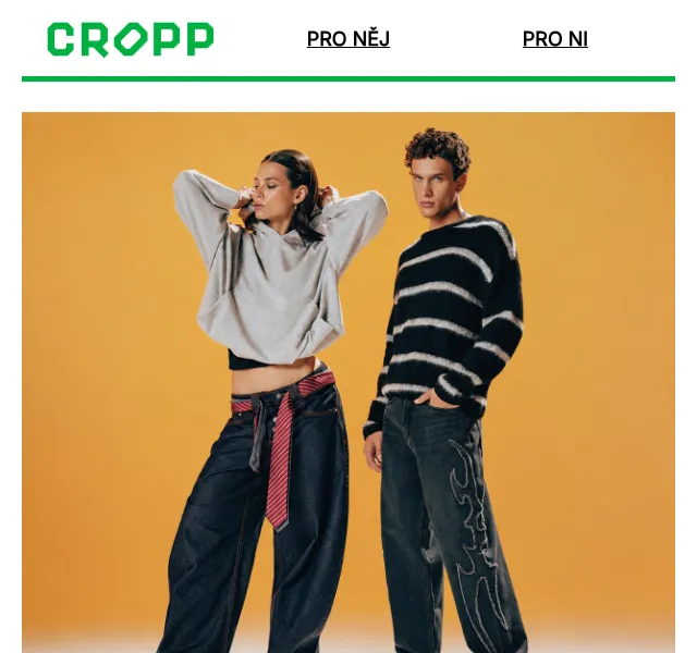 Cropp: Baggy, bootscut, slim — nové džíny v září 2026