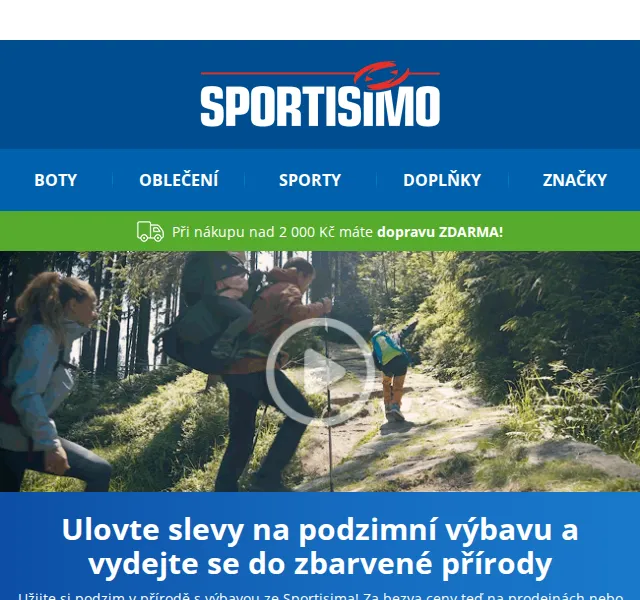 Sportisimo: outdoorová výbava – červen 2026 | Nuslet.cz