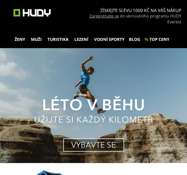 Hudy: X-Bionic běh sleva 810 Kč – srpen 2026
