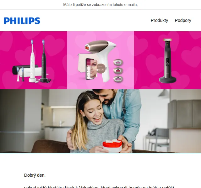 Philips: Valentýnské dárky se slevou | Nuslet