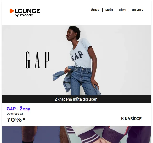 Lounge by Zalando: GAP, Converse & více – červenec 2026 | Nuslet.cz
