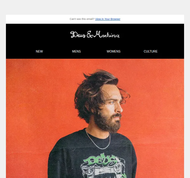 Deus Ex Machina Europe: Deus Records Oversized Tee – červen 2026 | Nuslet.cz