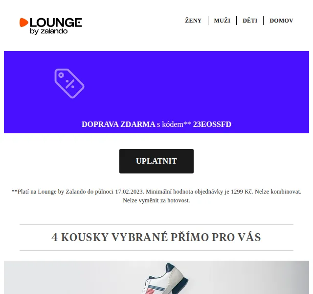 Lounge by Zalando: Až 80% sleva na značky – červenec 2026 | Nuslet.cz
