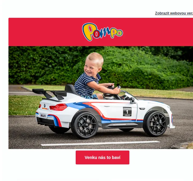 Pompo E-shop: venkovní hračky se slevou – červen 2026 | Nuslet.cz