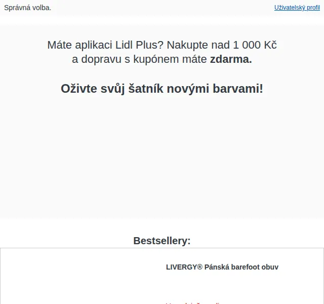 Lidl: Nové barevné outfity + barefoot boty – červenec 2026 | Nuslet.cz