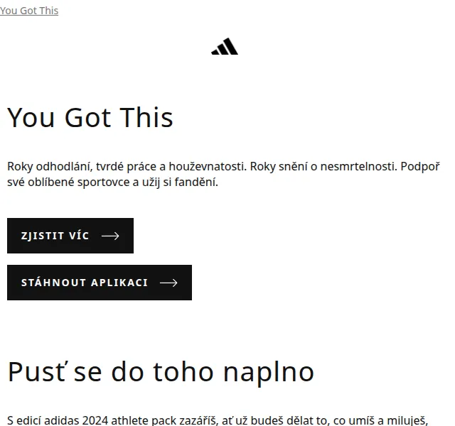 Adidas nová kolekce 2024 athlete pack – červen 2026 | Nuslet.cz