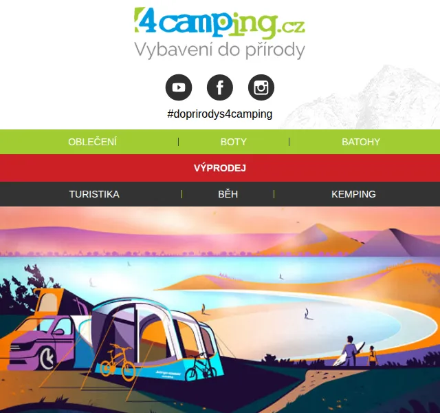 4camping.cz: Vango outdoor vybavení – červen 2026 | Nuslet.cz