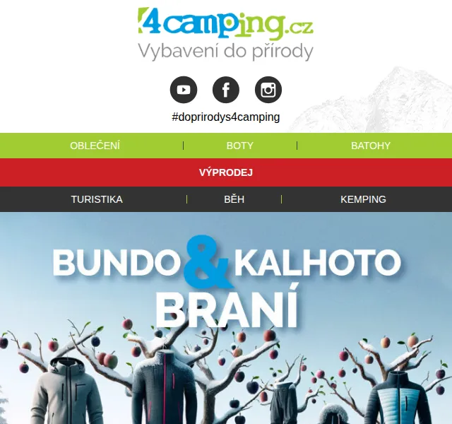 4camping.cz: Bundy a kalhoty na zimu – červen 2026 | Nuslet.cz