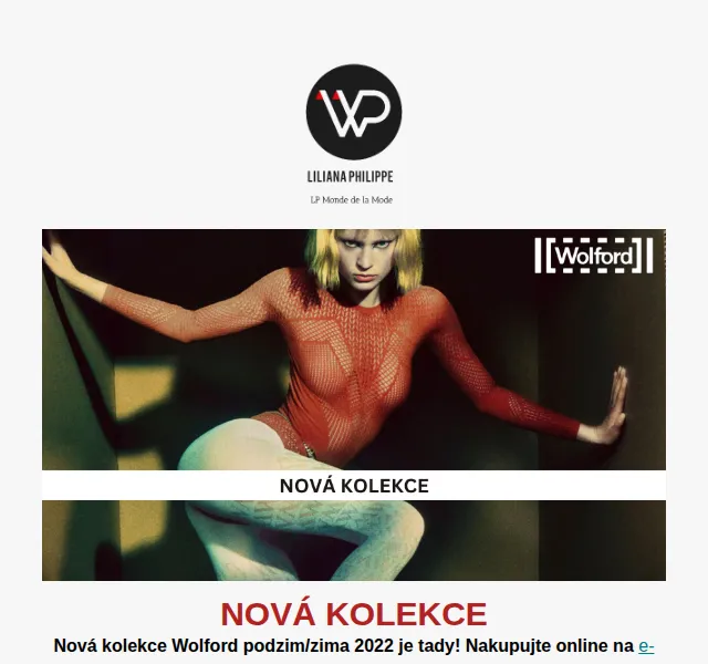Liliana Philippe: Nová kolekce Wolford podzim/zima 2022 – červen 2026 | Nuslet.cz