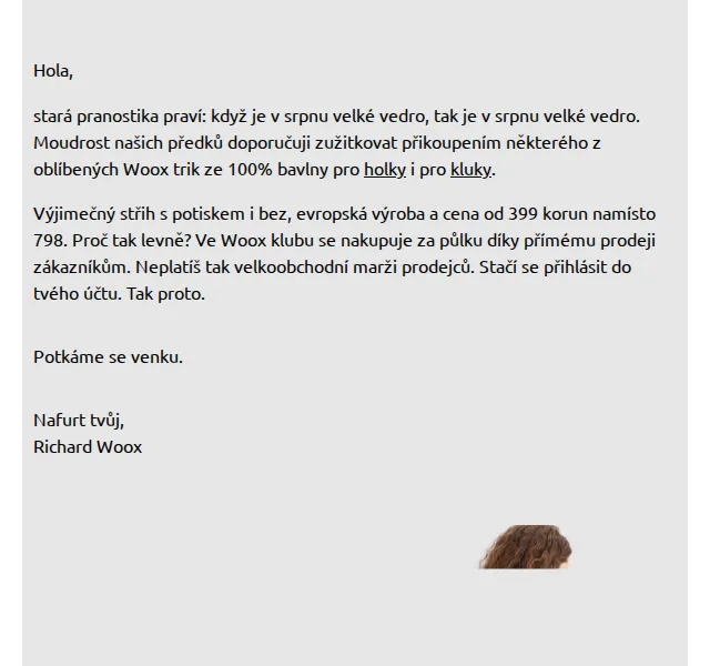 Richard Woox: Trička ze 100% bavlny od 399 Kč – červen 2026 | Nuslet.cz