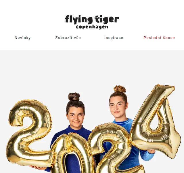 Flying Tiger Copenhagen: Novoroční party dekorace – červen 2026 | Nuslet.cz
