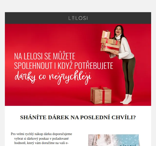 LELOSI: Dárkové poukazy a jarní kolekce – červen 2026 | Nuslet.cz