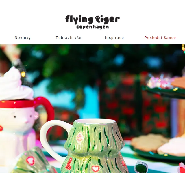 Flying Tiger Copenhagen: Vánoční DIY hrnek – červen 2026 | Nuslet.cz