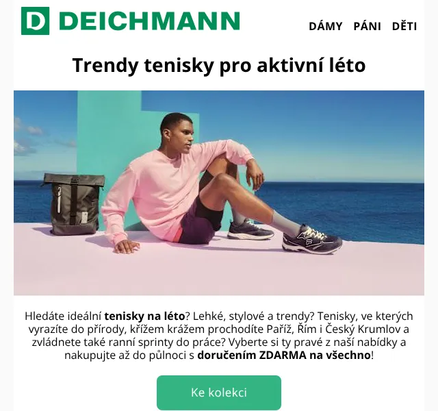 DEICHMANN: Tenisky se slevou až 50 % – červen 2026 | Nuslet.cz