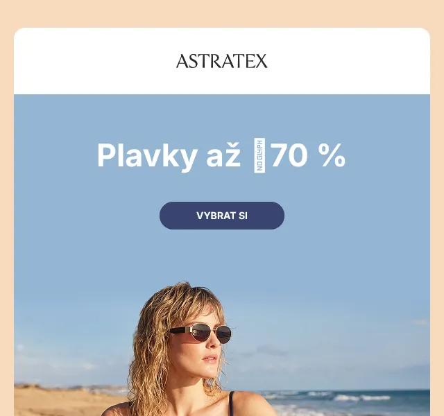 Astratex.cz: Plavky až −70 % – červenec 2026 | Nuslet.cz