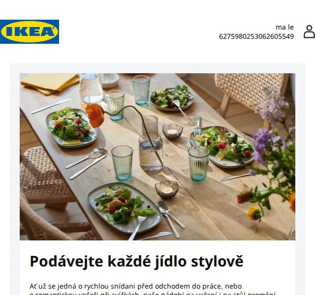 IKEA: Stylové nádobí od 69 Kč – červen 2026 | Nuslet.cz