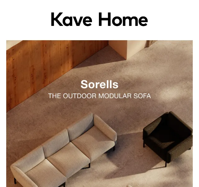 Kave Home Sale: modulární sedačka Sorells – červen 2026 | Nuslet.cz