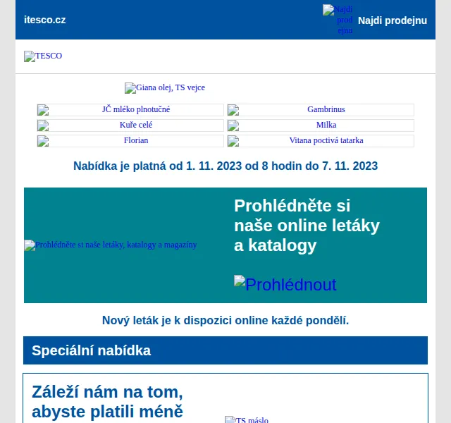 Tesco: Vybrané kabáty a pletené zboží F&F – červen 2026 | Nuslet.cz
