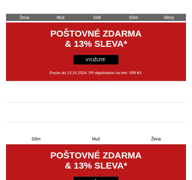 bonprix: Poštovné zdarma + 13% sleva – červen 2026 | Nuslet.cz