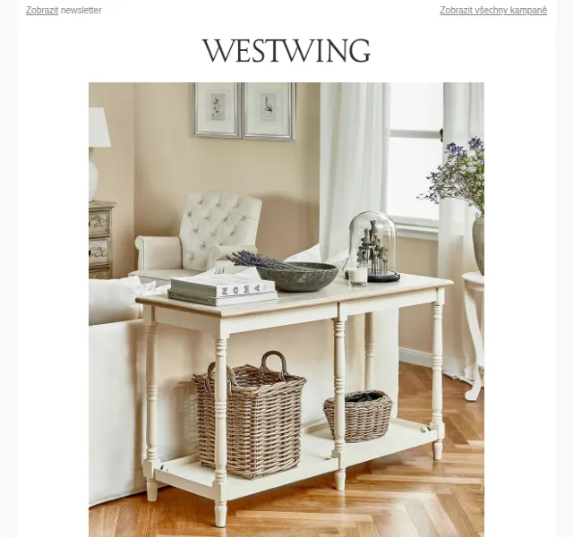 Westwing: Kolekce Glamtage a jarní inspirace – červen 2026 | Nuslet.cz