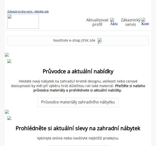 JYSK: Průvodce zahradním nábytkem a slevy – červen 2026 | Nuslet.cz