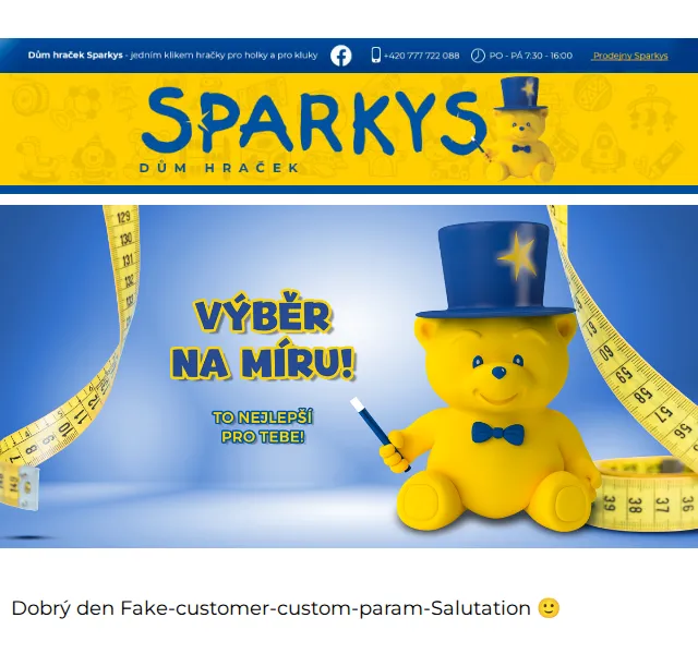 Sparkys.cz: RC pavouk 399 Kč a další hračky – červen 2026 | Nuslet.cz