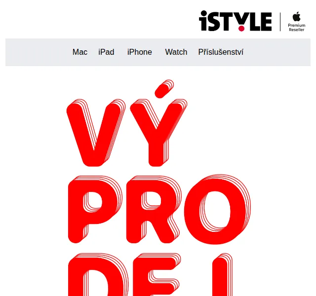iSTYLE: Výprodej Apple – červen 2026 | Nuslet.cz