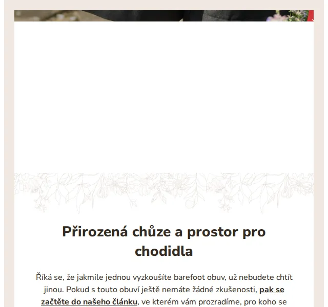 Ovečkárna: barefoot obuv až -25 % – červen 2026 | Nuslet.cz