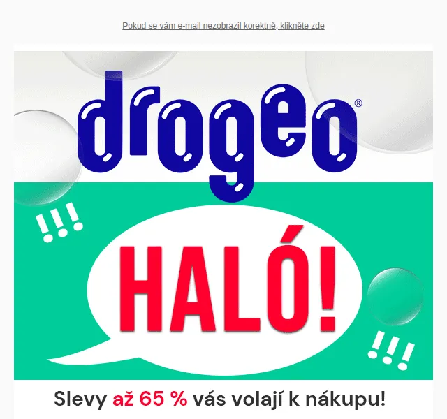 Drogeo: Slevy až 65 % na drogerii a kosmetiku – červen 2026 | Nuslet.cz