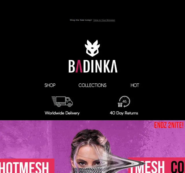 BADINKA: Final Call Sale na Thungz Mesh – červen 2026 | Nuslet.cz