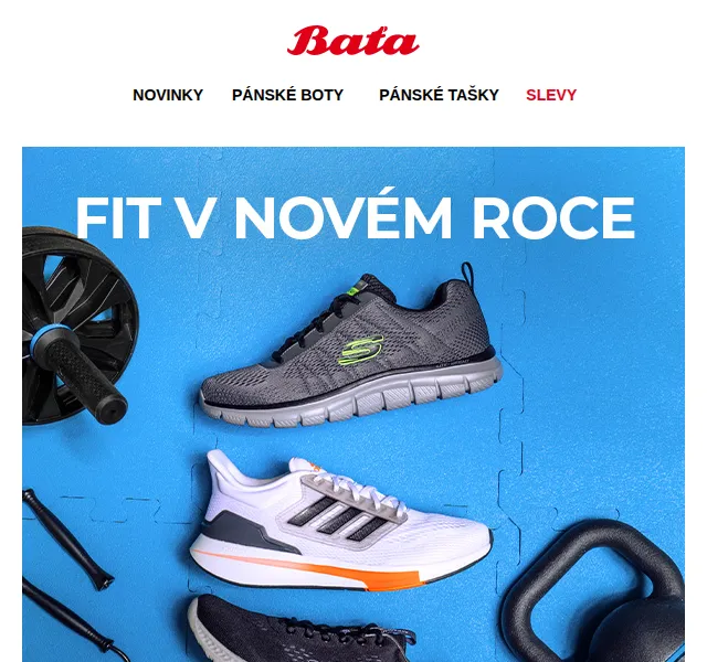 Baťa: Nová kolekce tenisek a fitness tašek – červen 2026 | Nuslet.cz