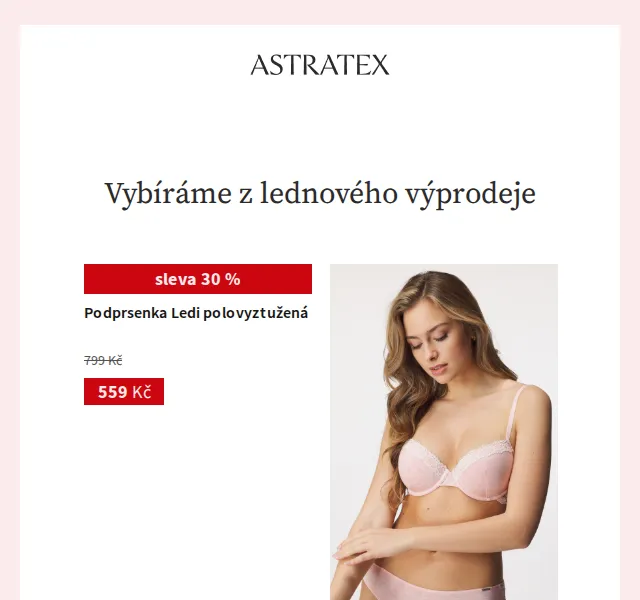 Astratex.cz: Lednový výprodej až −60 % – červen 2026 | Nuslet.cz