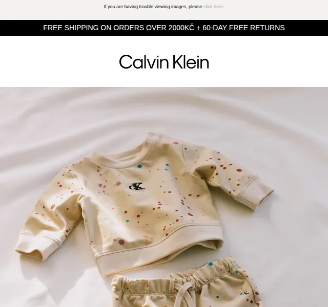 Calvin Klein: Nová kolekce pro miminka – červen 2026 | Nuslet.cz