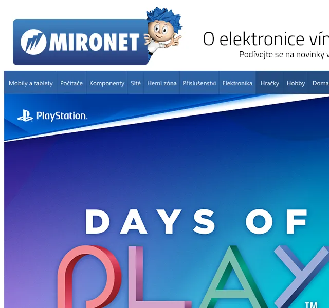 Mironet: PlayStation Days of Play – červen 2026 | Nuslet.cz