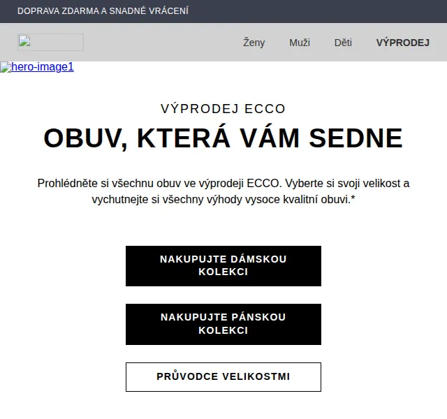 ECCO: Výprodej obuvi – červen 2026 | Nuslet.cz