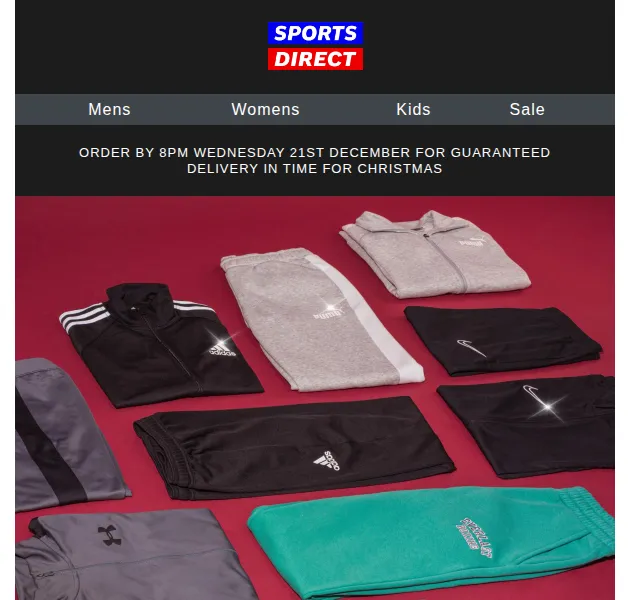 Sportsdirect.com: Loungewear a tepláky od 10,50 £ – červen 2026 | Nuslet.cz