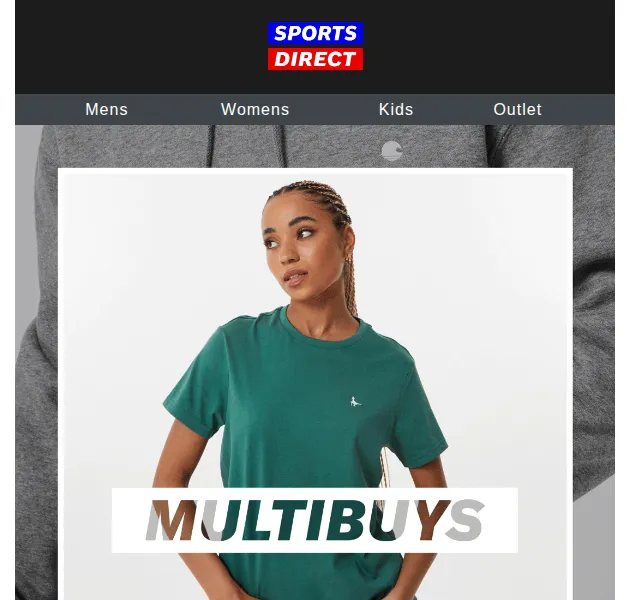 Sportsdirect: Multibuy akce se slevou až 50 % – červen 2026 | Nuslet.cz