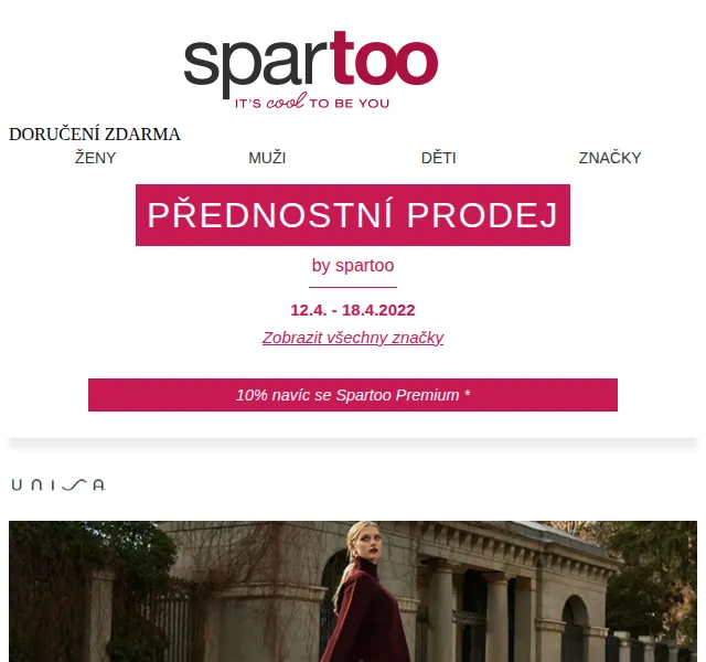Spartoo: Unisa a Roxy -50 % – červen 2026 | Nuslet.cz