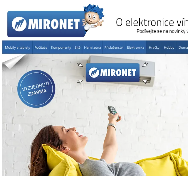 Mironet: Letní sortiment pro ochlazení – červen 2026 | Nuslet.cz