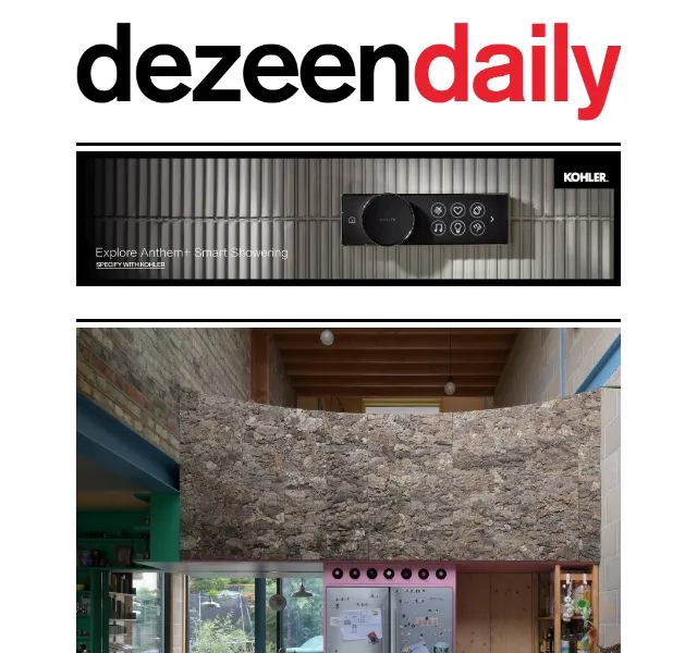 Dezeen Daily: Novinky z architektury a designu – červen 2026 | Nuslet.cz
