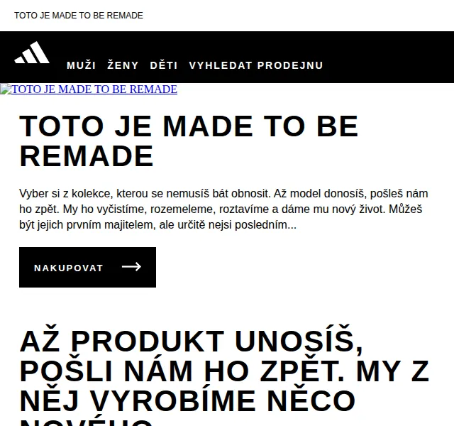 Adidas: Made To Be Remade kolekce – červen 2026 | Nuslet.cz