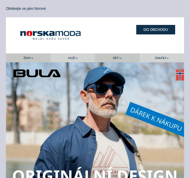 Norskamoda.cz: Novinky BULA a dárek 299 Kč zdarma – červen 2026 | Nuslet.cz