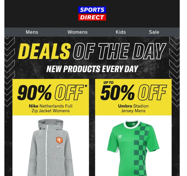 Sportsdirect: až 50% sleva na Adidas, PUMA – červen 2026 | Nuslet.cz