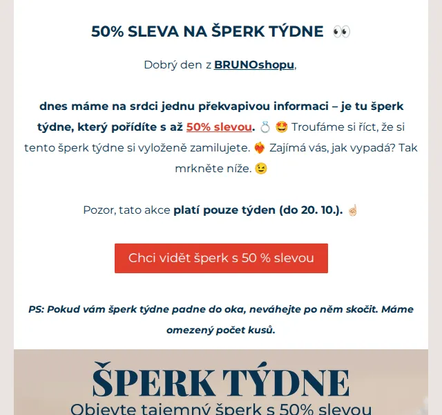 BRUNOshop: stříbrný náhrdelník Ďábelské Srdce s 50% slevou – červenec 2026 | Nuslet.cz