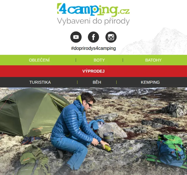 4camping: Dny Pinguin – sleva na vše – červen 2026 | Nuslet.cz