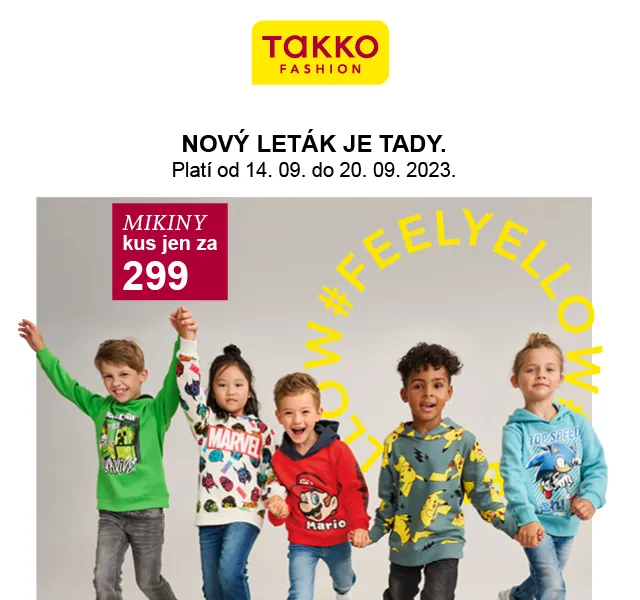 Takko Fashion: Nový leták s kultovními styly – červenec 2026 | Nuslet.cz