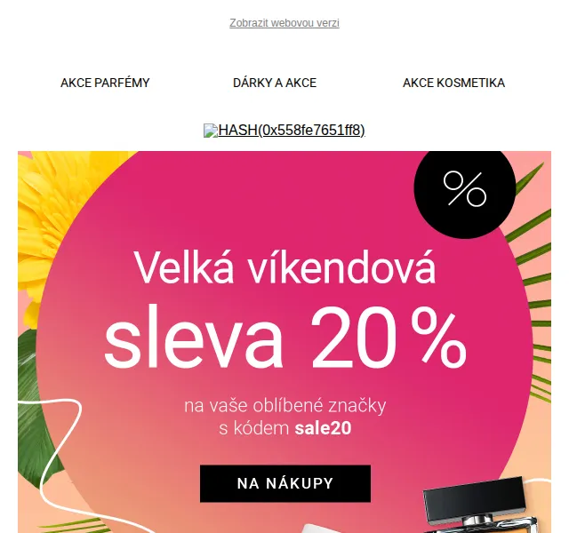 Notino: 20% víkendová sleva – červen 2026 | Nuslet.cz