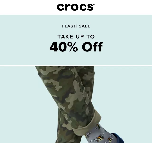 Crocs: sleva 40 % na vybrané modely – červen 2026 | Nuslet.cz