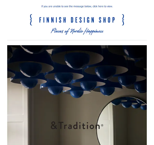 Finnish Design Shop: &Tradition –20 % – červen 2026 | Nuslet.cz