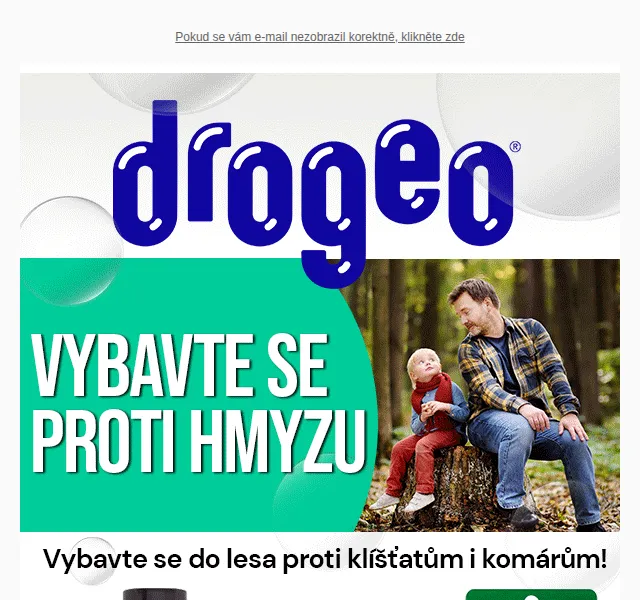 Drogeo: repelenty a odpuzovače proti klíšťatům – červen 2026 | Nuslet.cz